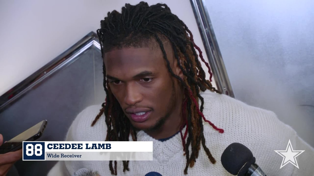 CeeDee Lamb Postgame Week 12 | #NYGvsDAL