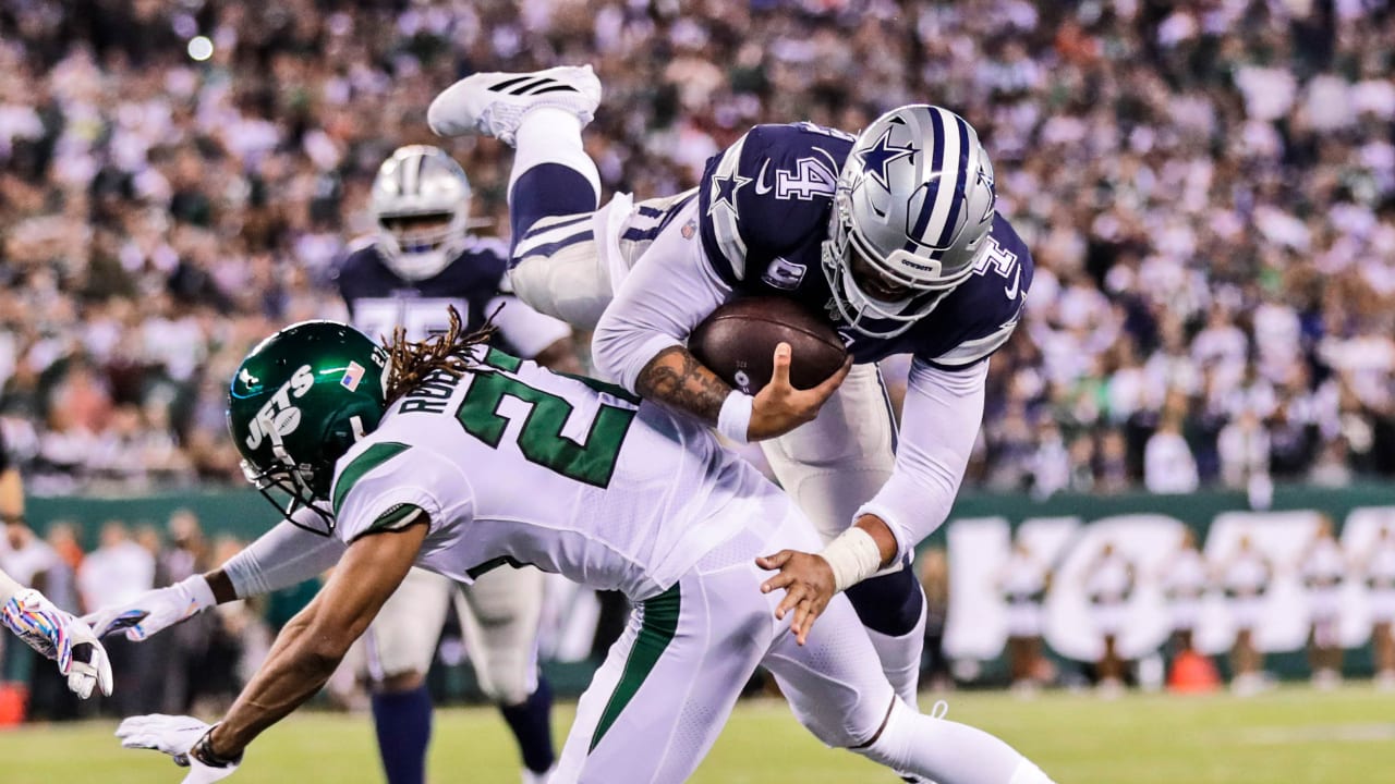 Dak Prescott digs early hole for Cowboys with 2 1st-half interceptions in  loss to 49ers