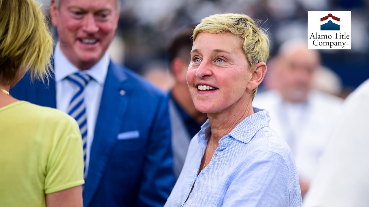 Ellen DeGeneres cheered for Packers in suite full of Cowboys fans