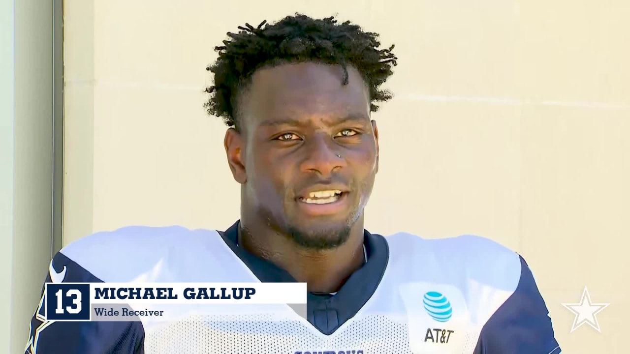 Michael Gallup Talks Leadership Role with Cowboys: 'I'll Take That