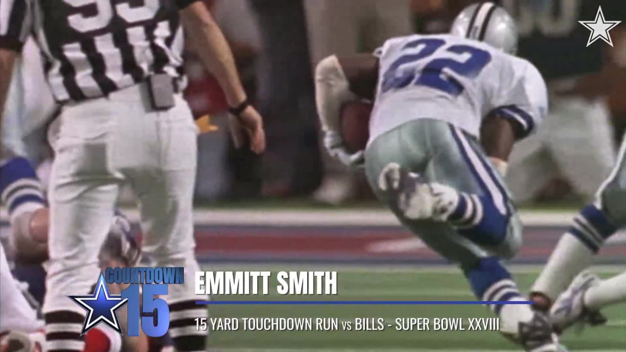 Countdown  Play 15: Emmitt Smith SB XXVIII TD