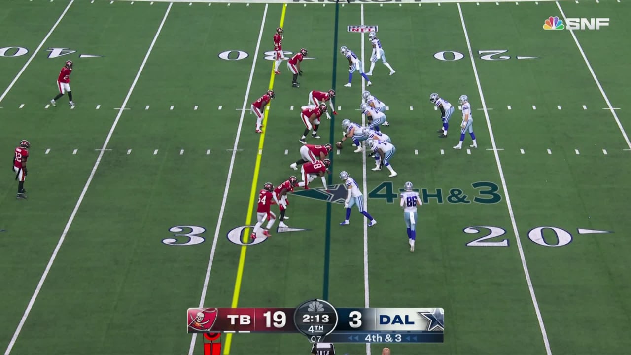 Dallas' D Brings the Heat with Big 3rd-Down Sack