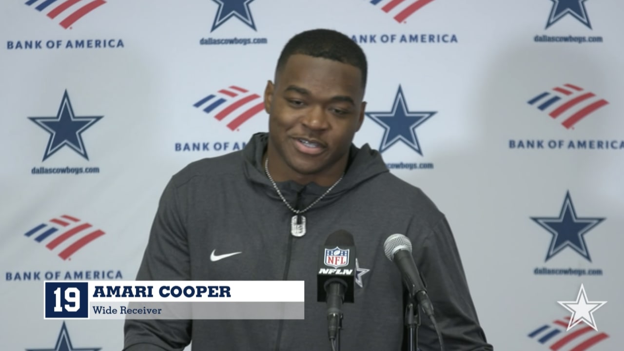 Amari Cooper Postgame Week 8