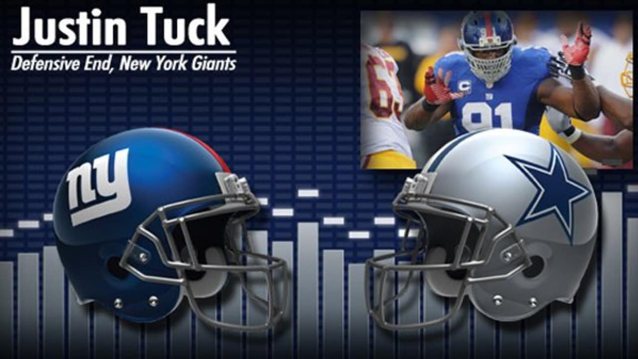 Justin Tuck: Despite comments, Jerry Jones won't be kicking 'my posterior'