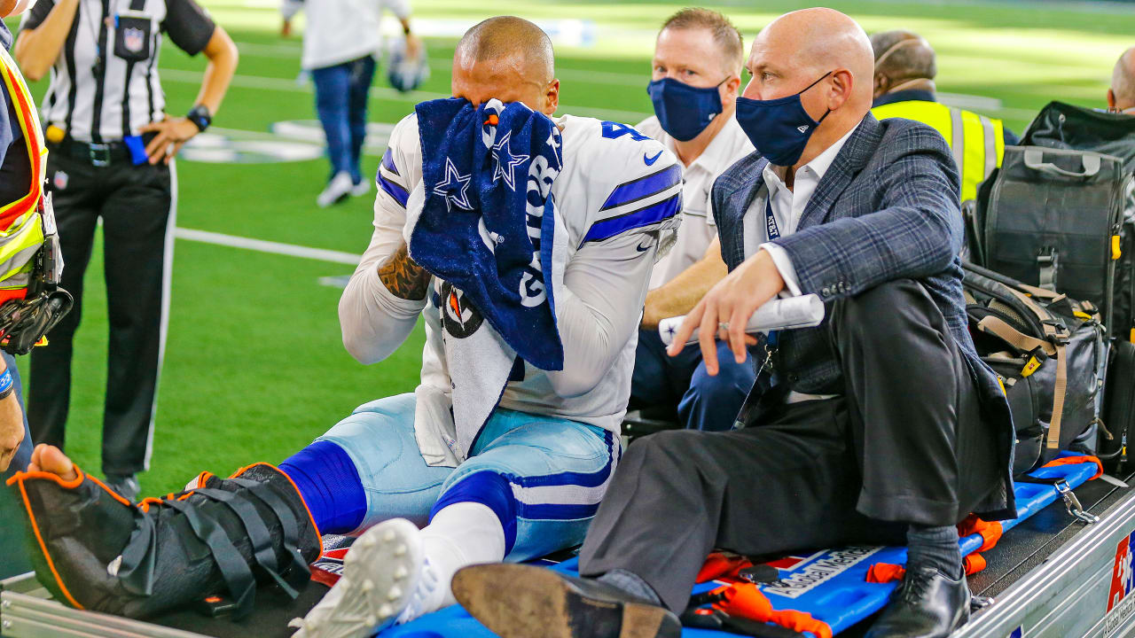 Report: Cowboys' Dak Prescott reportedly underwent second surgery on ankle