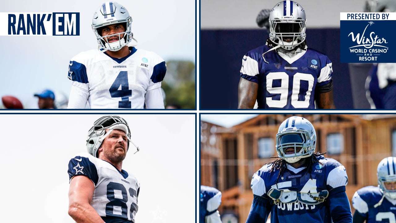 Rank'Em: Staff Predicts Cowboys' 53-Man Roster