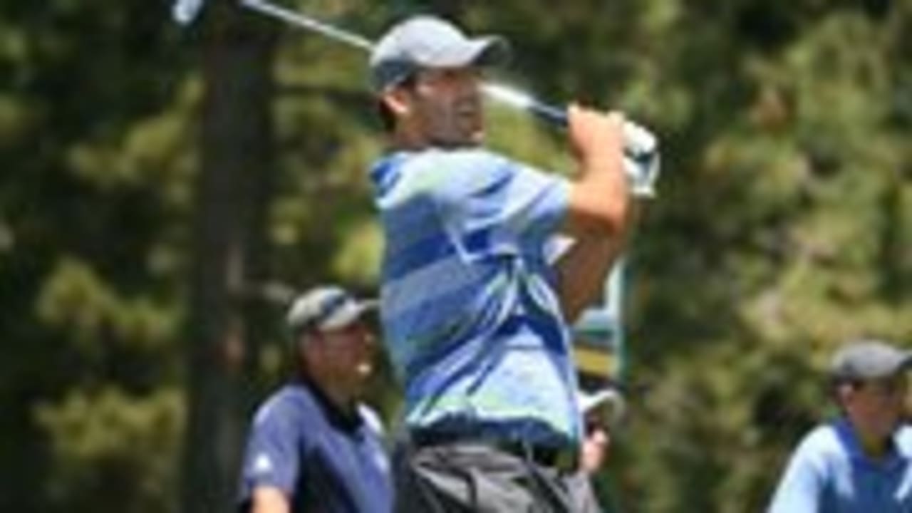 Tony Romo wins celebrity golf tournament in Irving