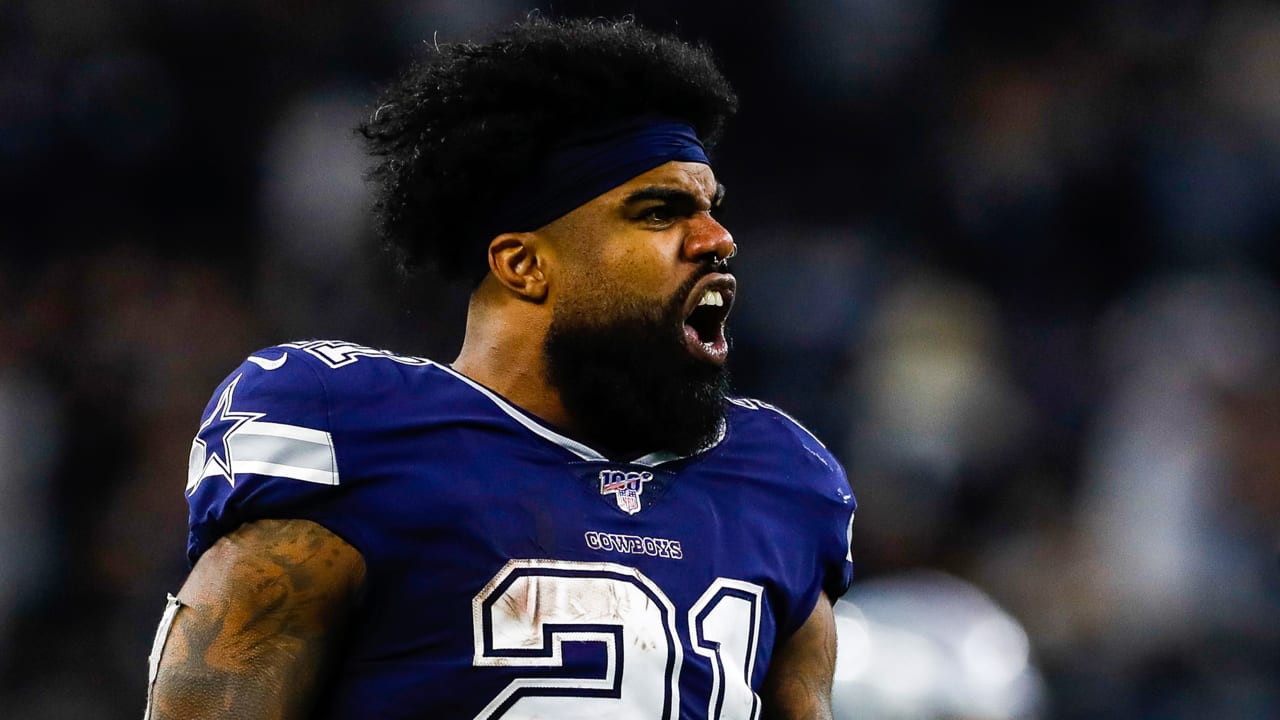 Holdout Ezekiel Elliott still absent from Dallas Cowboys as first game  draws near, Dallas Cowboys