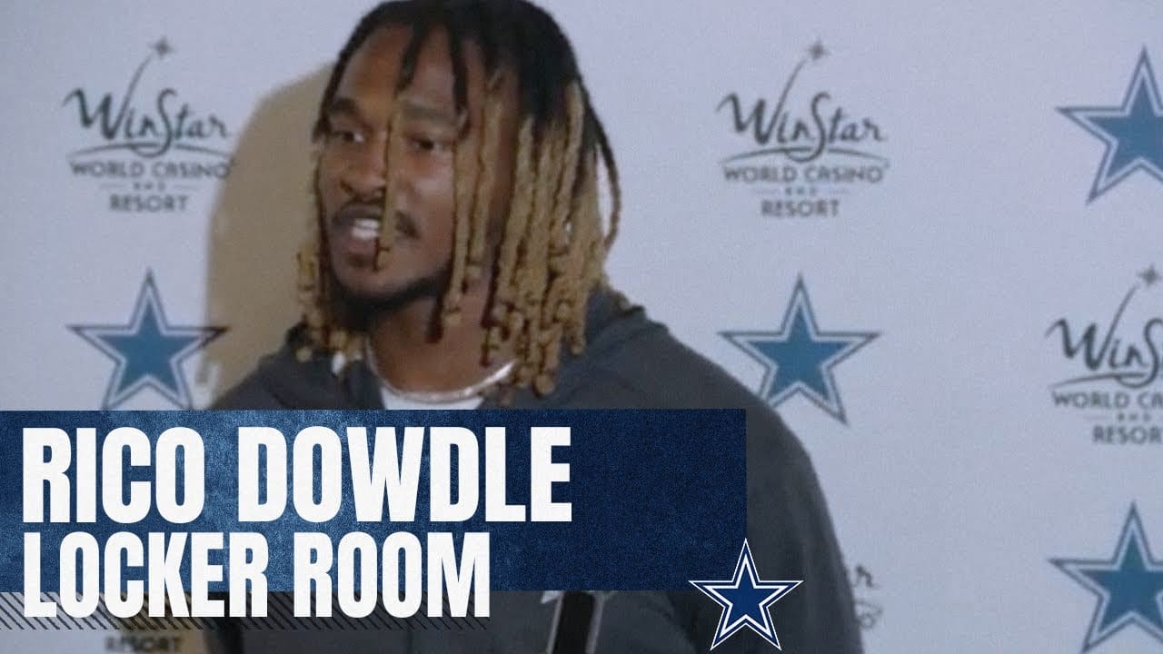 Rico Dowdle: Postgame Week 3, #DALvsAZ