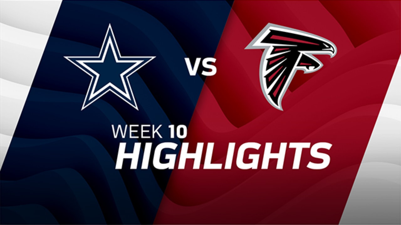 HIGHLIGHTS Week 10 Cowboys vs. Falcons