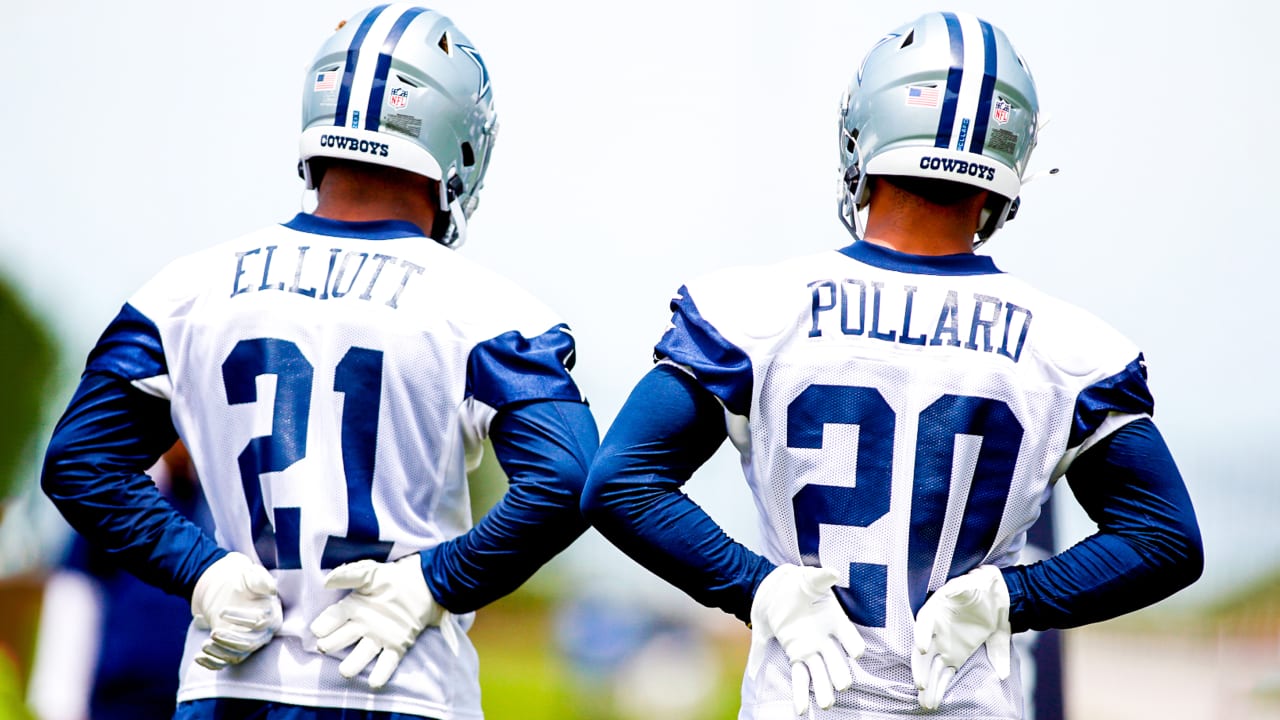 Cowboys RB Ezekiel Elliott is good with Tony Pollard getting more