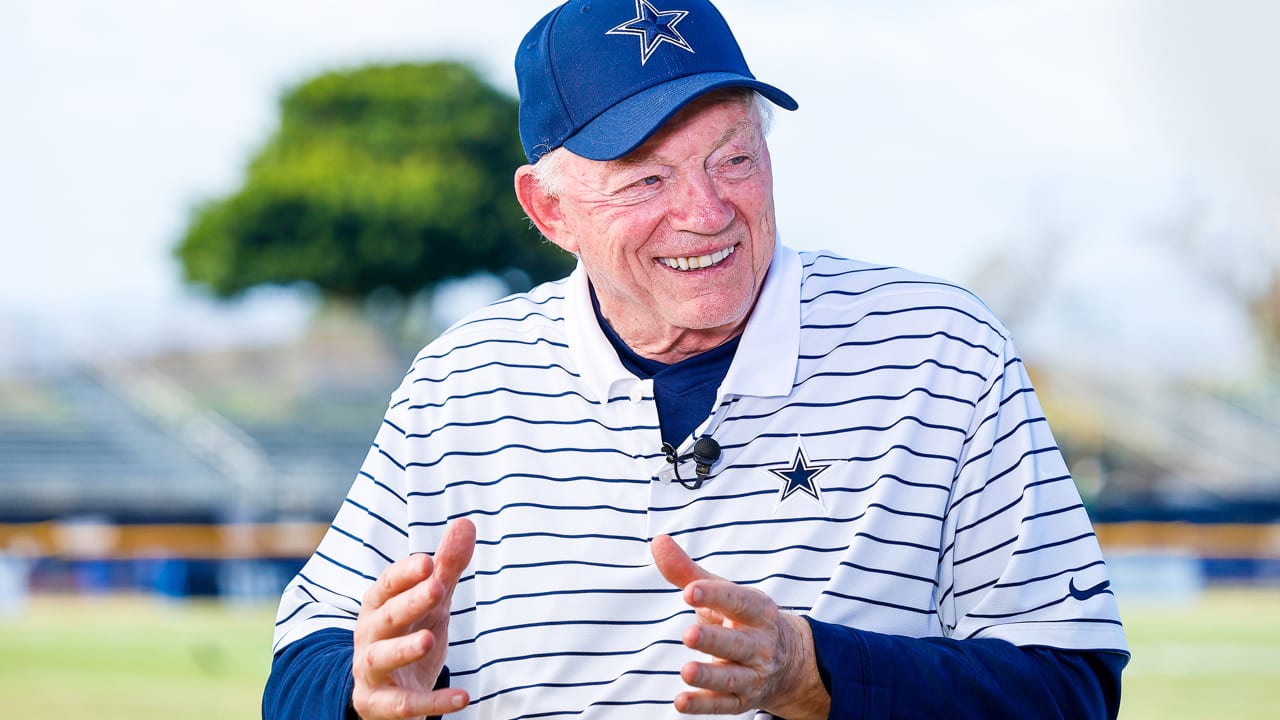 Cowboys owner Jerry Jones says free agent receiver is 'a player