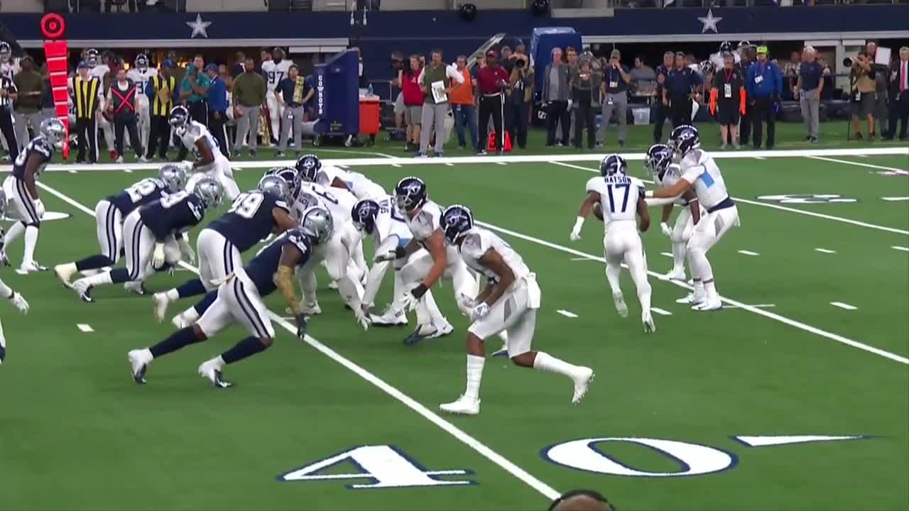 Jaylon Smith Recovers Titans' Second Fumble