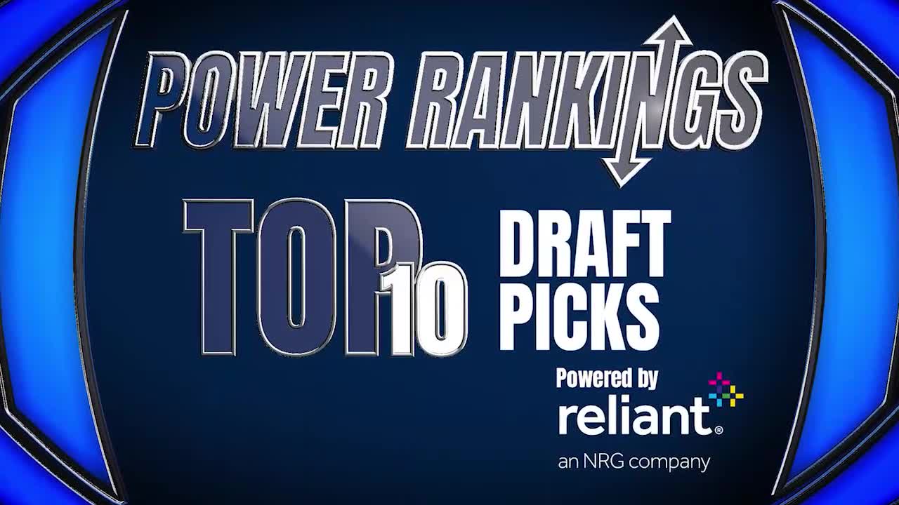 Power Rankings Top Ten Draft Picks 2022