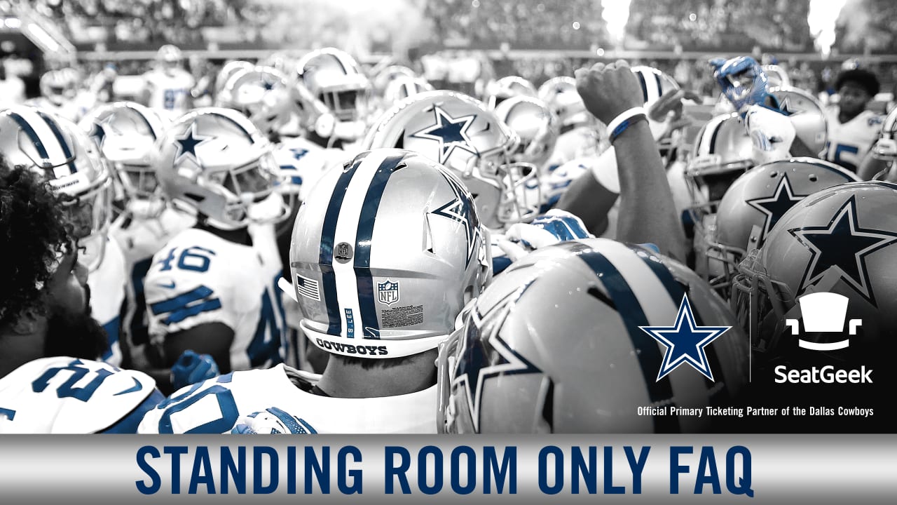 Standing Room Only Tickets FAQ