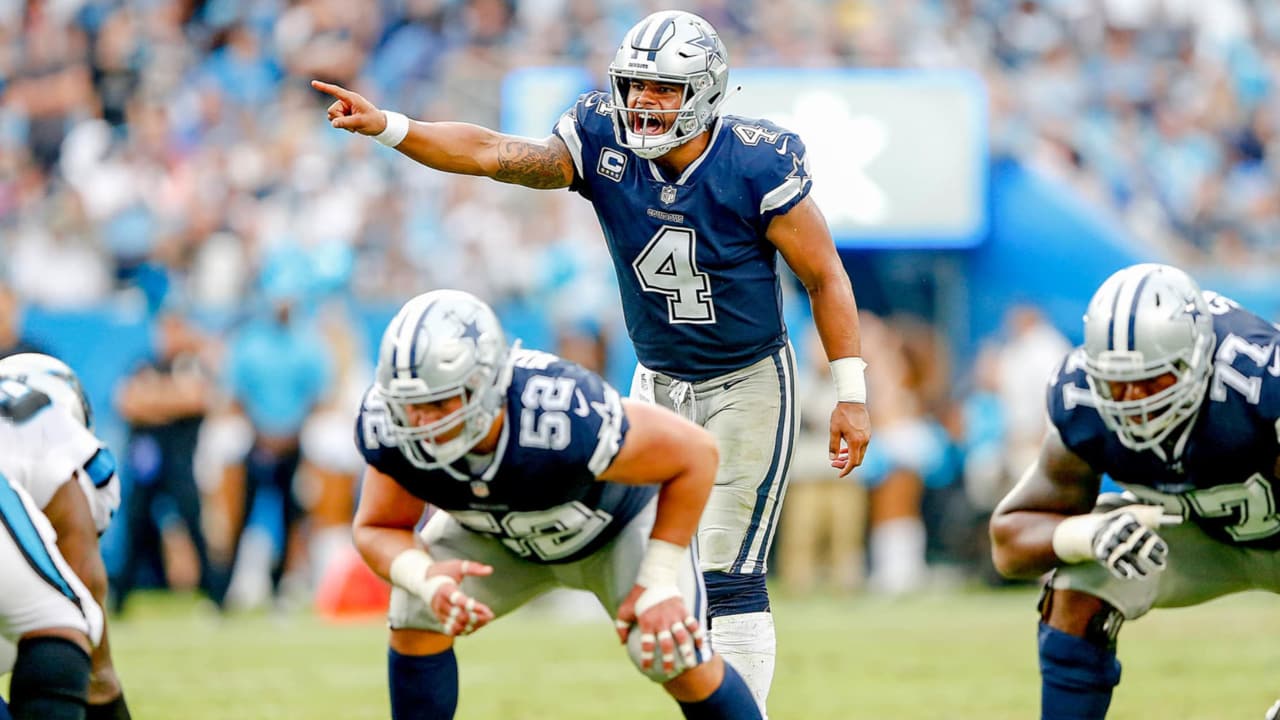 Notas y logros de los Cowboys tras partido en Carolina