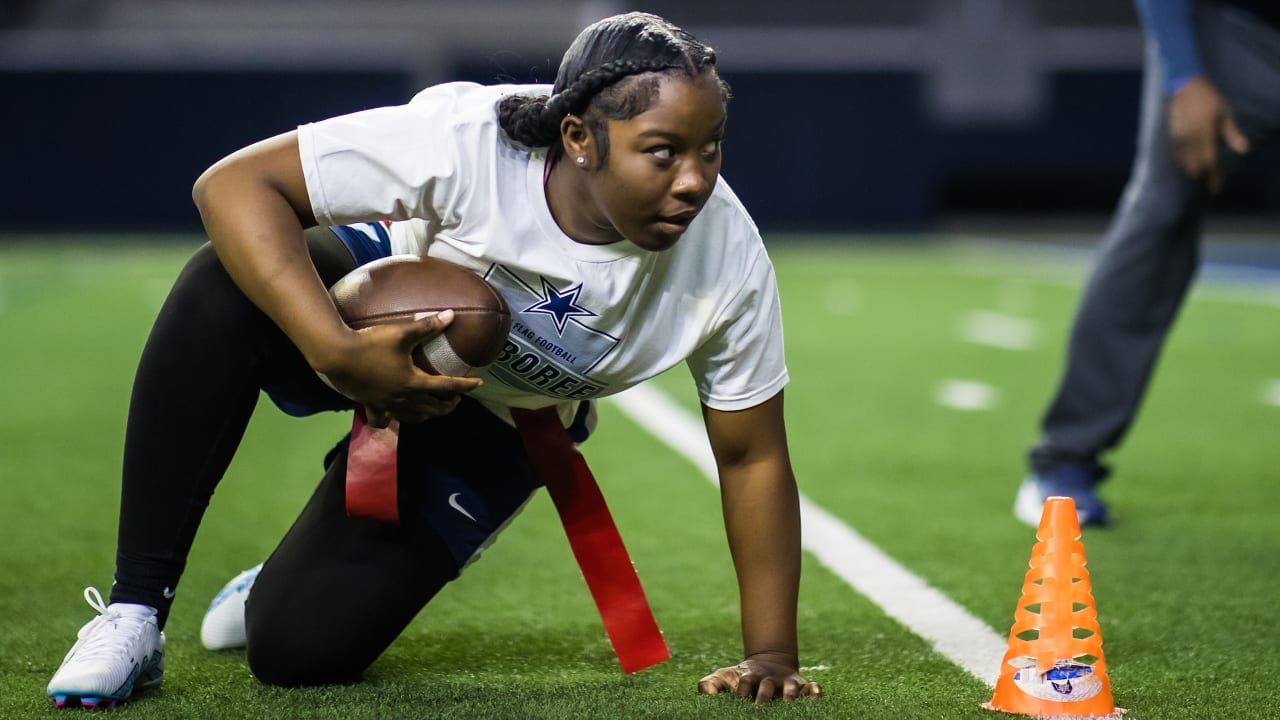 San Francisco 49ers host the 2nd annual girls flag football skills camp