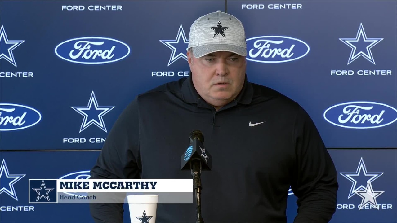 Why Cowboys head coach Mike McCarthy declined Panthers' facemask