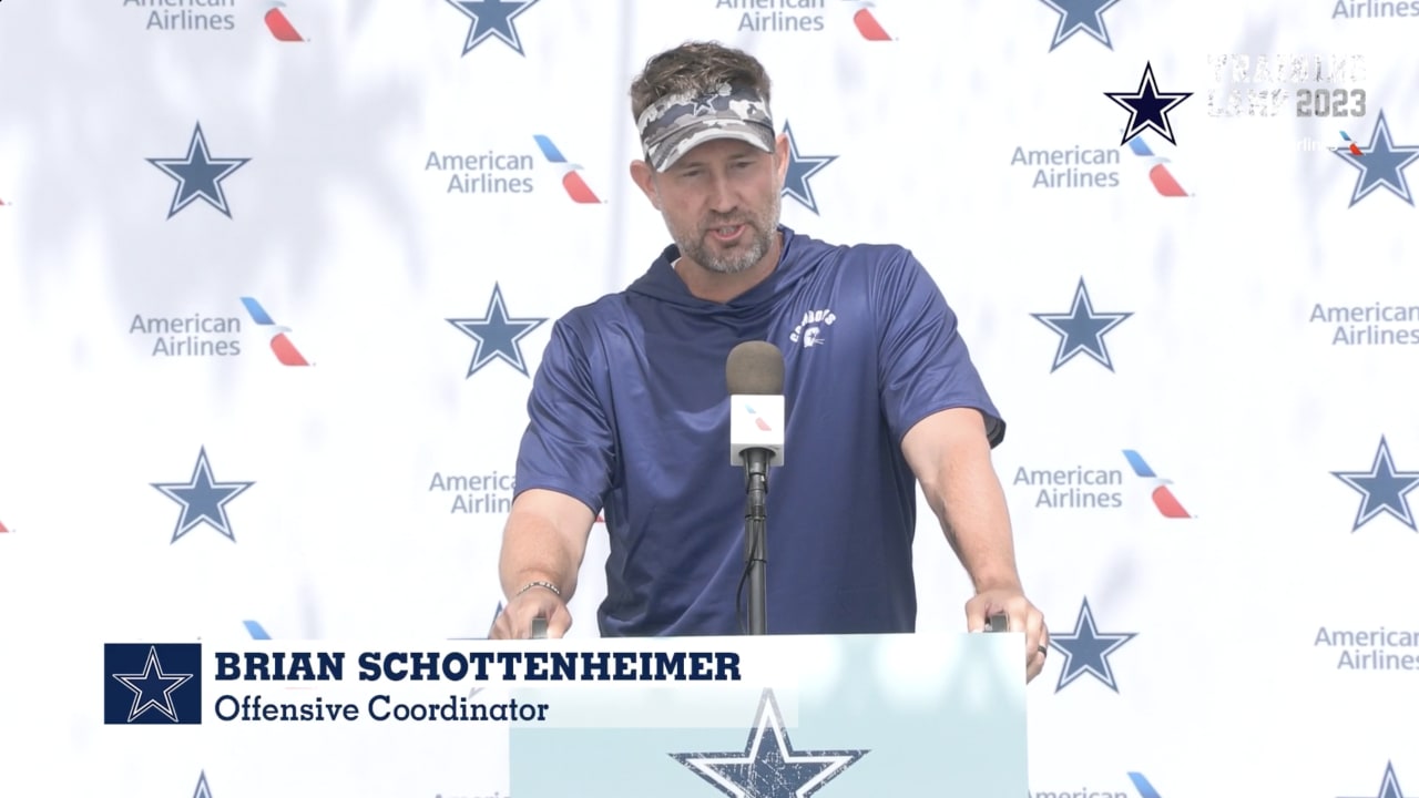 Cowboys' Brian Schottenheimer details vision for offense in 2023