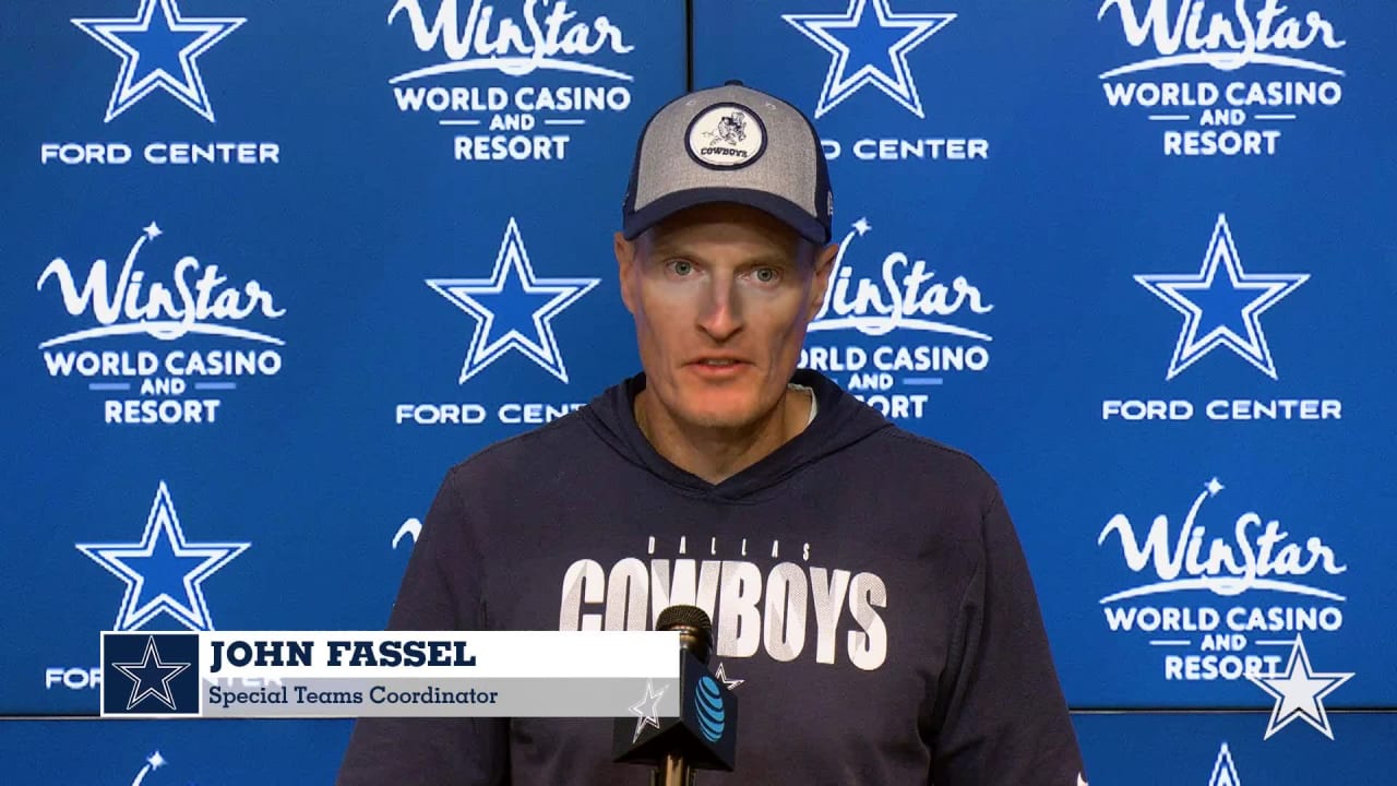 Special teams coordinator John Fassel has an amazing response to