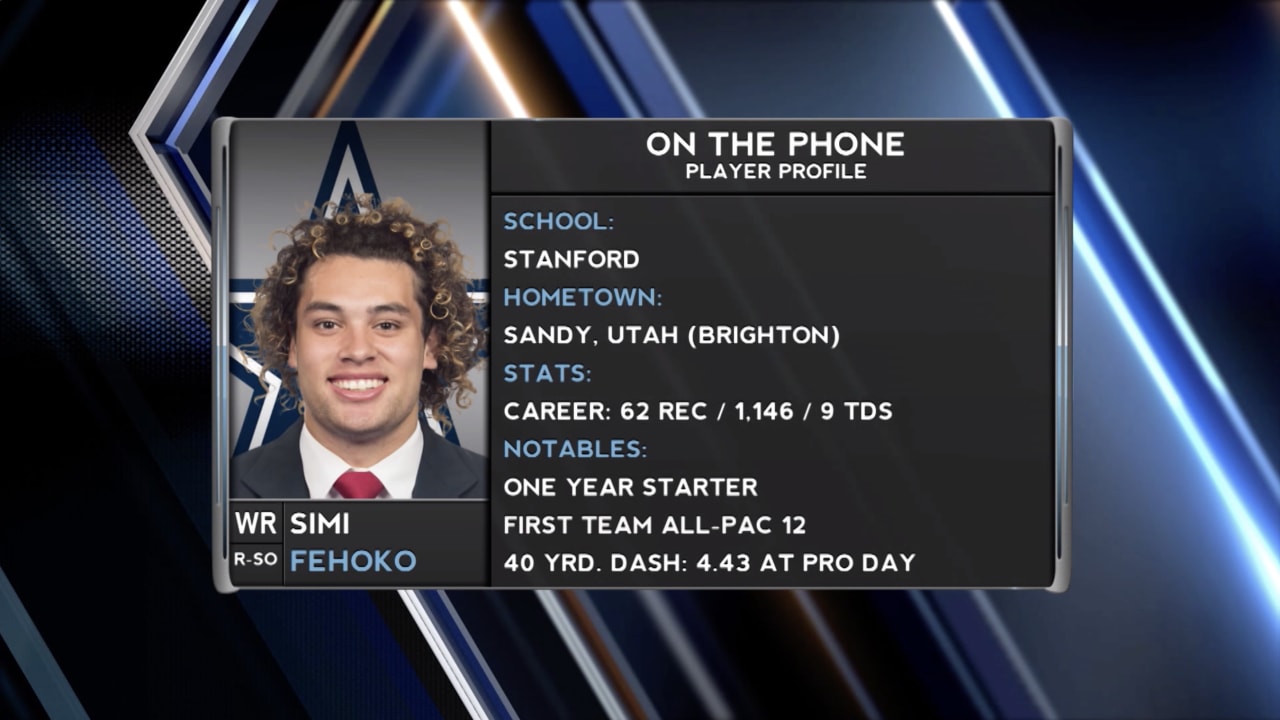 Reaction: Simi Fehoko picked by the Dallas Cowboys in the fifth round of  the NFL Draft