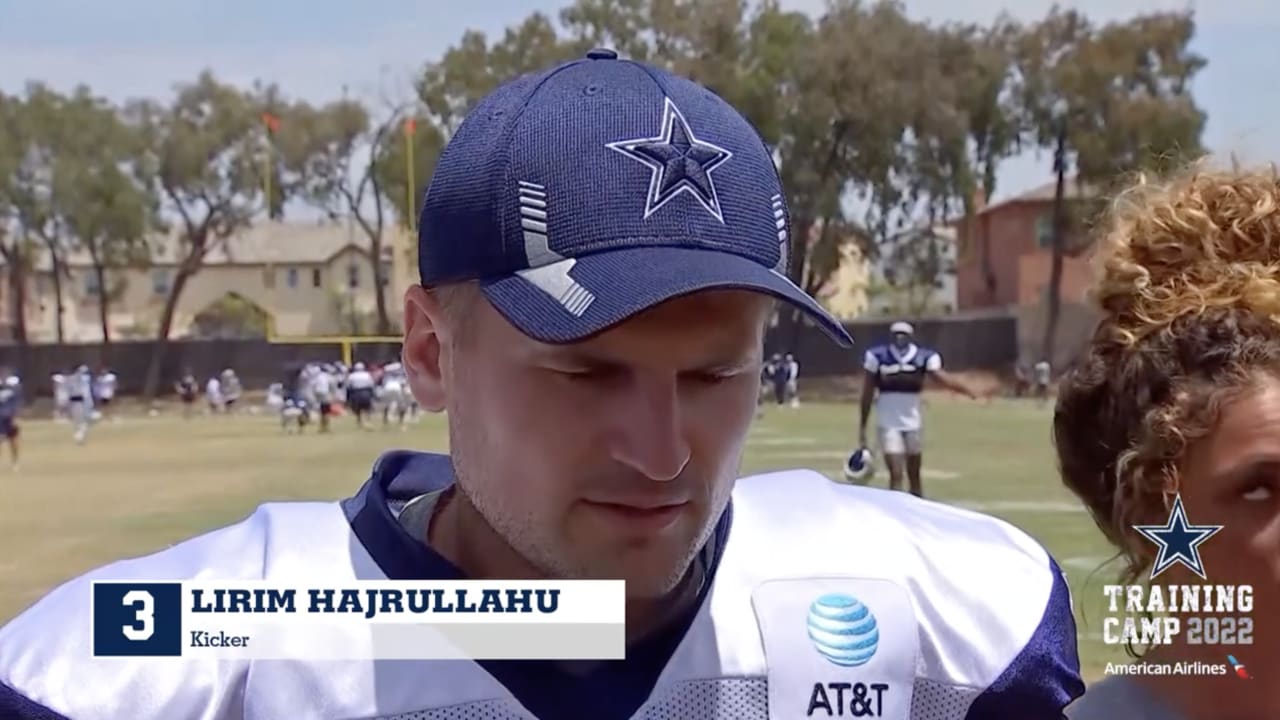 Cowboys down to one kicker after releasing Lirim Hajrullahu as part of  roster cutdown to 80 players 