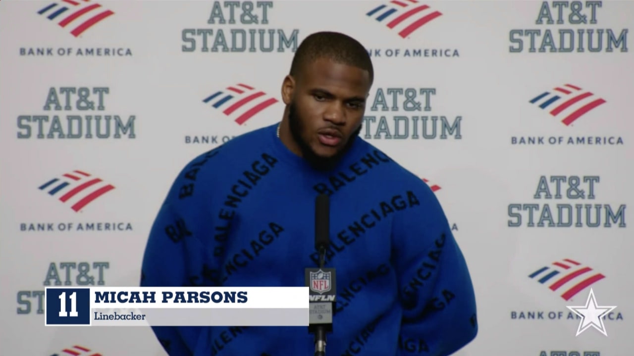 Micah Parsons: Postgame Week 3, #DALvsAZ