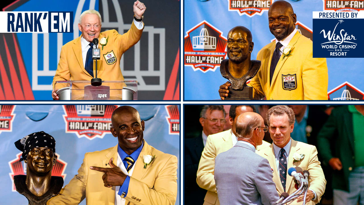 How many Dallas Cowboys players are in the NFL Hall of Fame? - AS USA