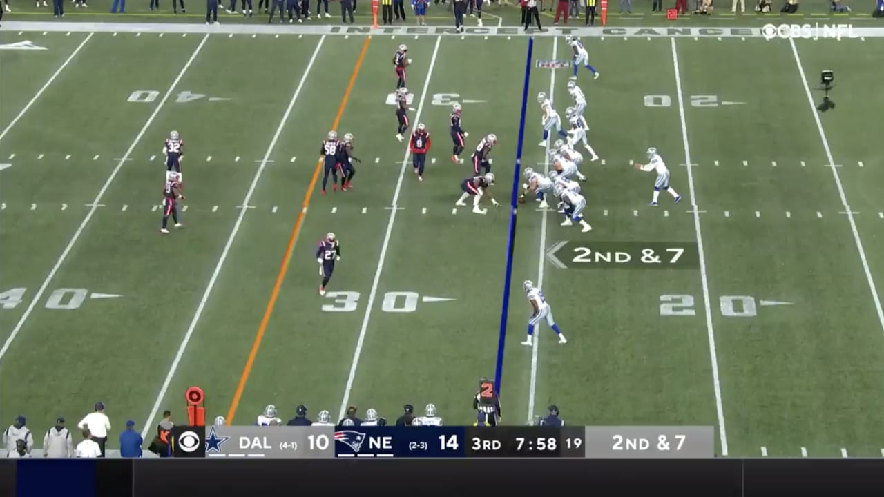 Cowboys WR Noah Brown lit up the Colts punter with a blindside