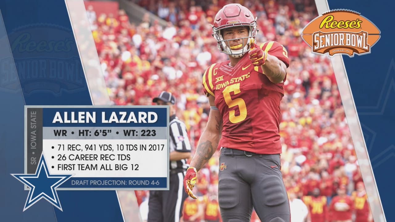 Allen Lazard Senior Bowl Highlights