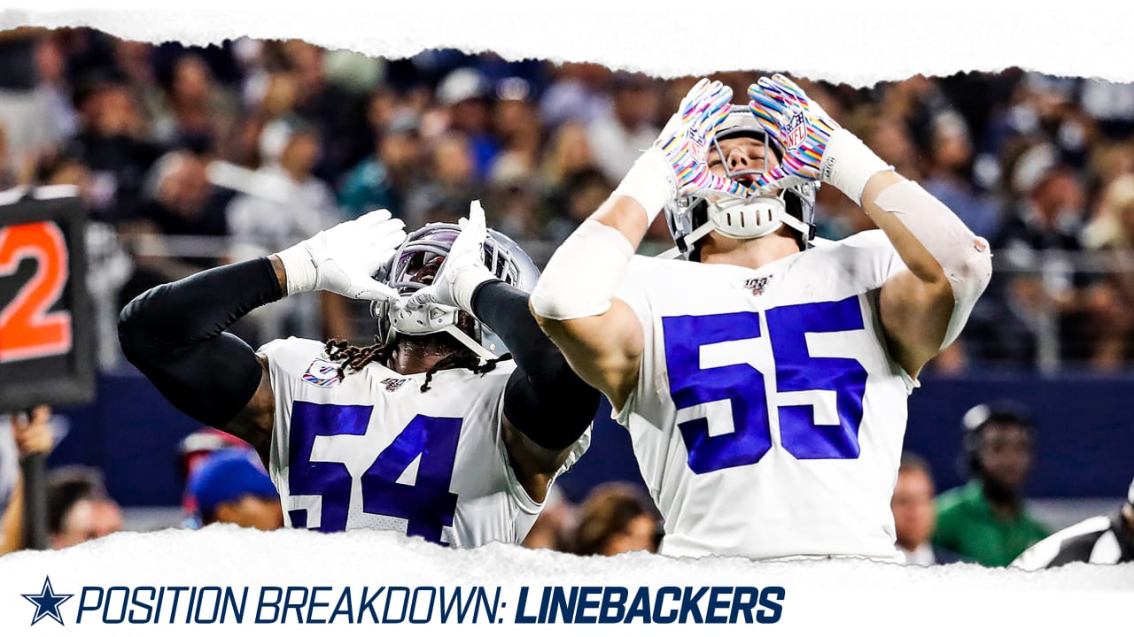 January 05, 2019: Dallas Cowboys middle linebacker Jaylon Smith #54 during  the NFL Wildcard Playoff football game between the Seattle Seahawks and the Dallas  Cowboys at AT&T Stadium in Arlington, TX Dallas