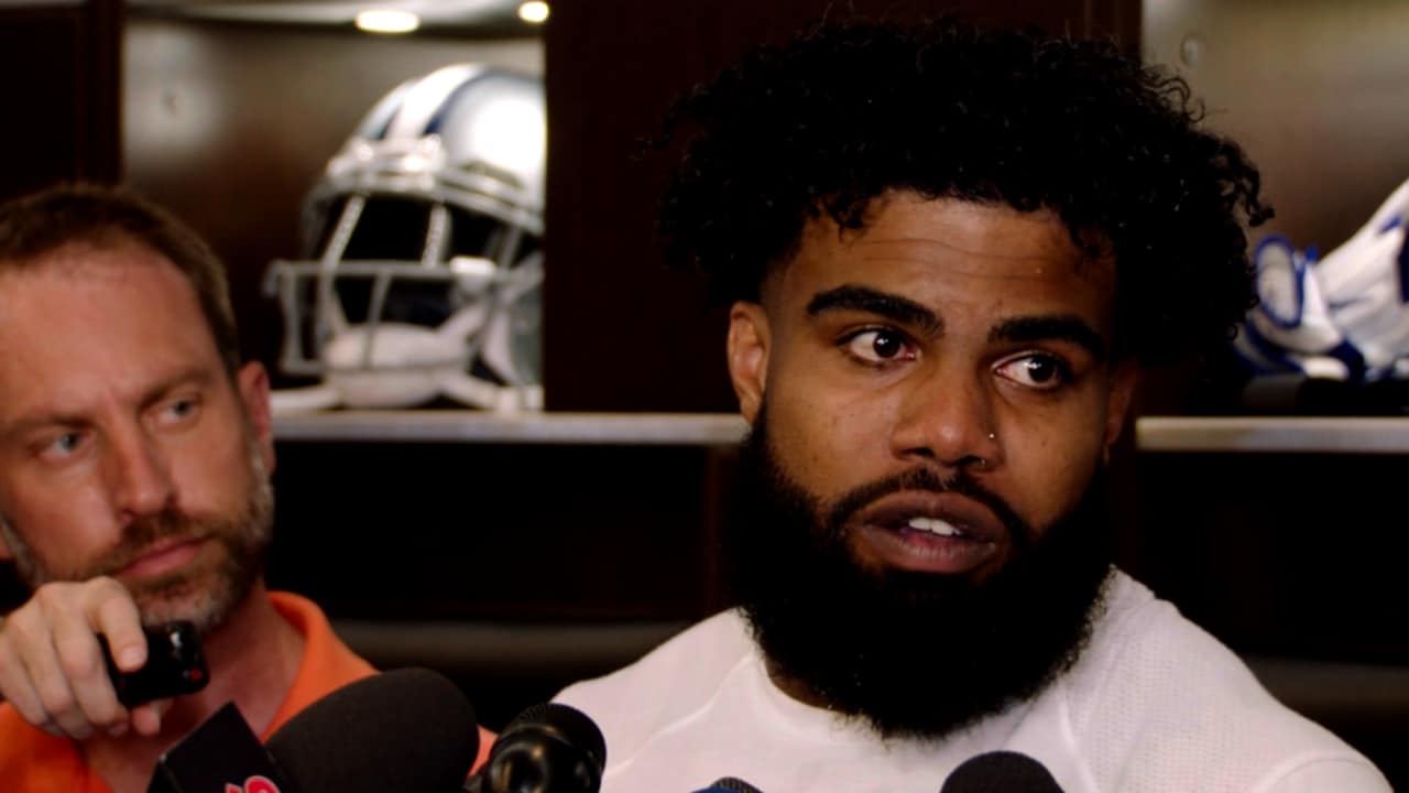 Patriots' Ezekiel Elliott is already taking a vocal leadership role