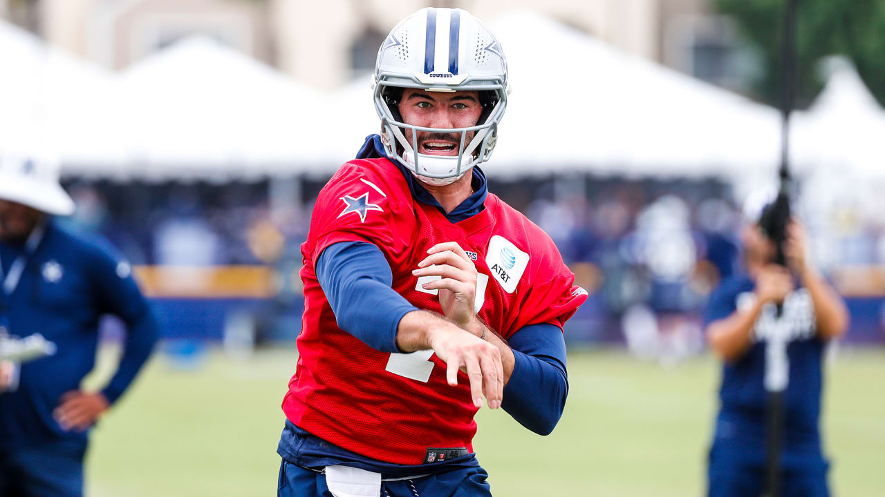 Who is QB Ben DiNucci and why did the Cowboys take him with final