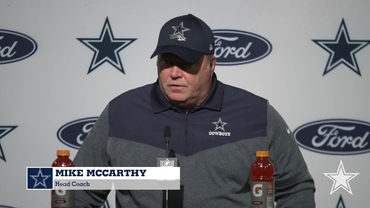 Mike McCarthy comments on Cowboys playoff schedule