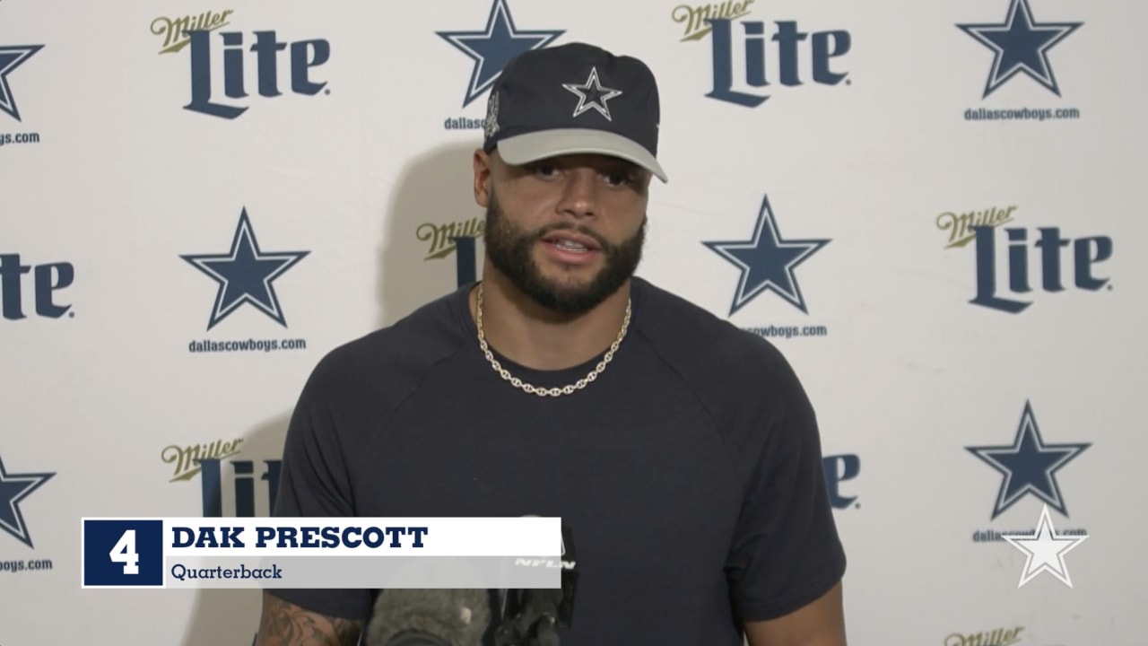 Dak Prescott Postgame Week 18, #DALvsPHI