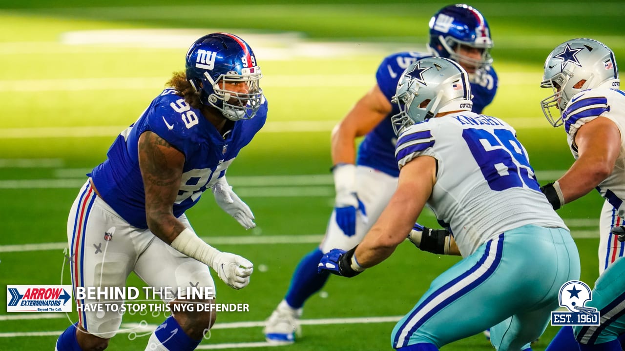 Leonard Williams forces Lamar Jackson to throw it away