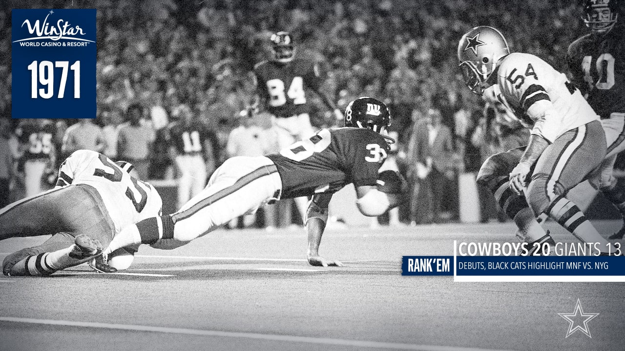 Rank'Em: Memorable MNF Moments vs. Giants