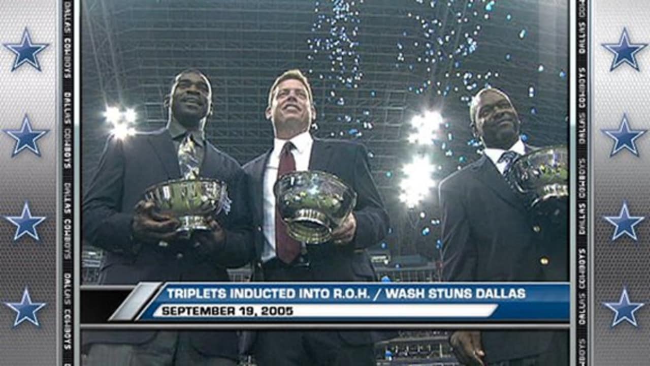 Smith's enshrinement all three Cowboys 'Triplets in Hall