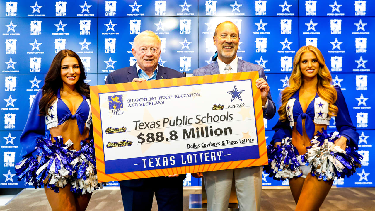 Texas Lottery, Cowboys Reveal New Scratch Tickets