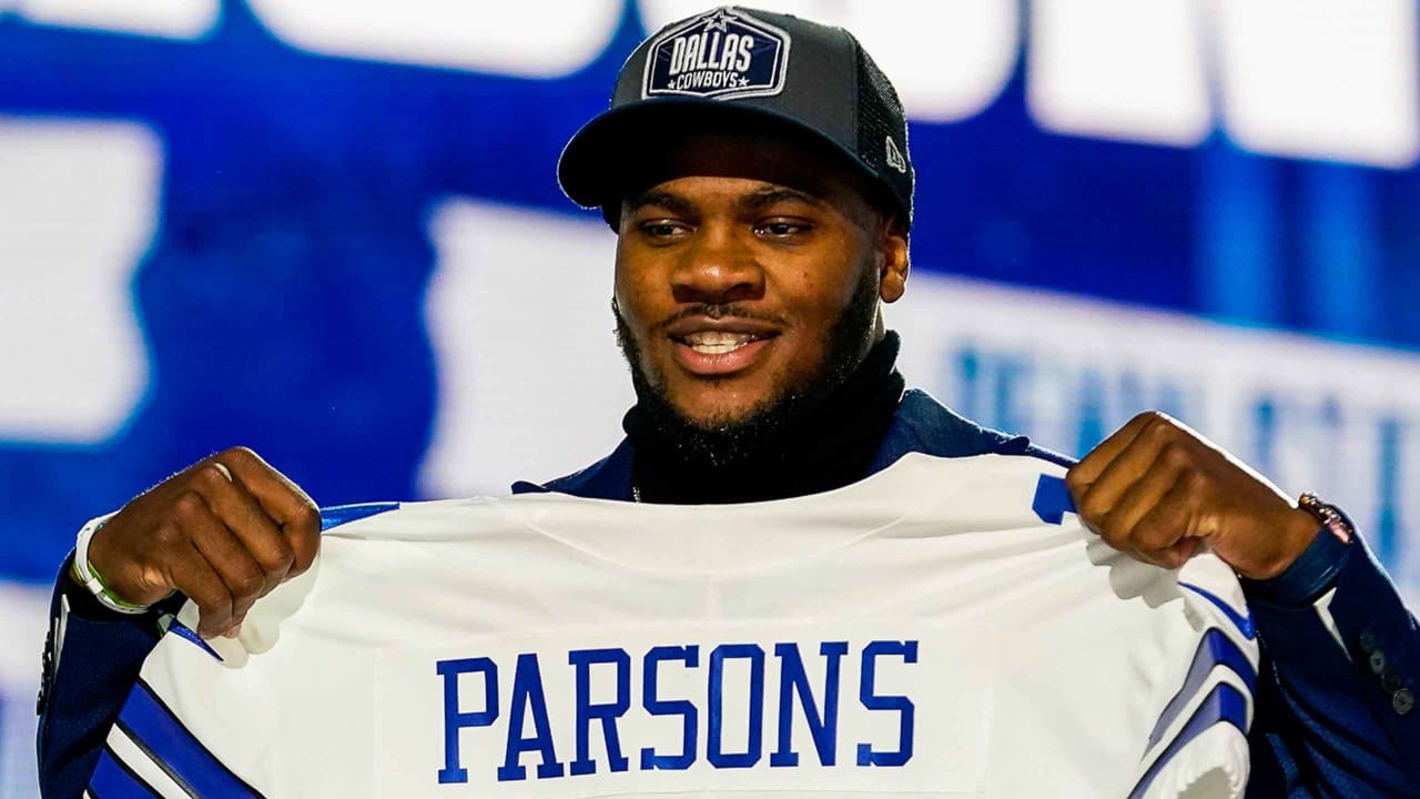 Micah Parsons Gets Jersey No. 11; See All Dallas Cowboys Draft