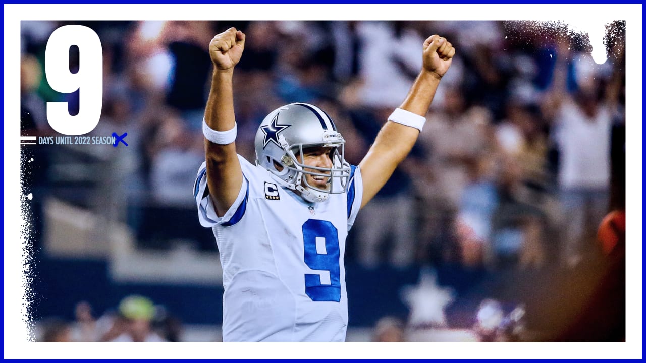 Dallas Cowboys quarterback Tony Romo throws five interceptions in