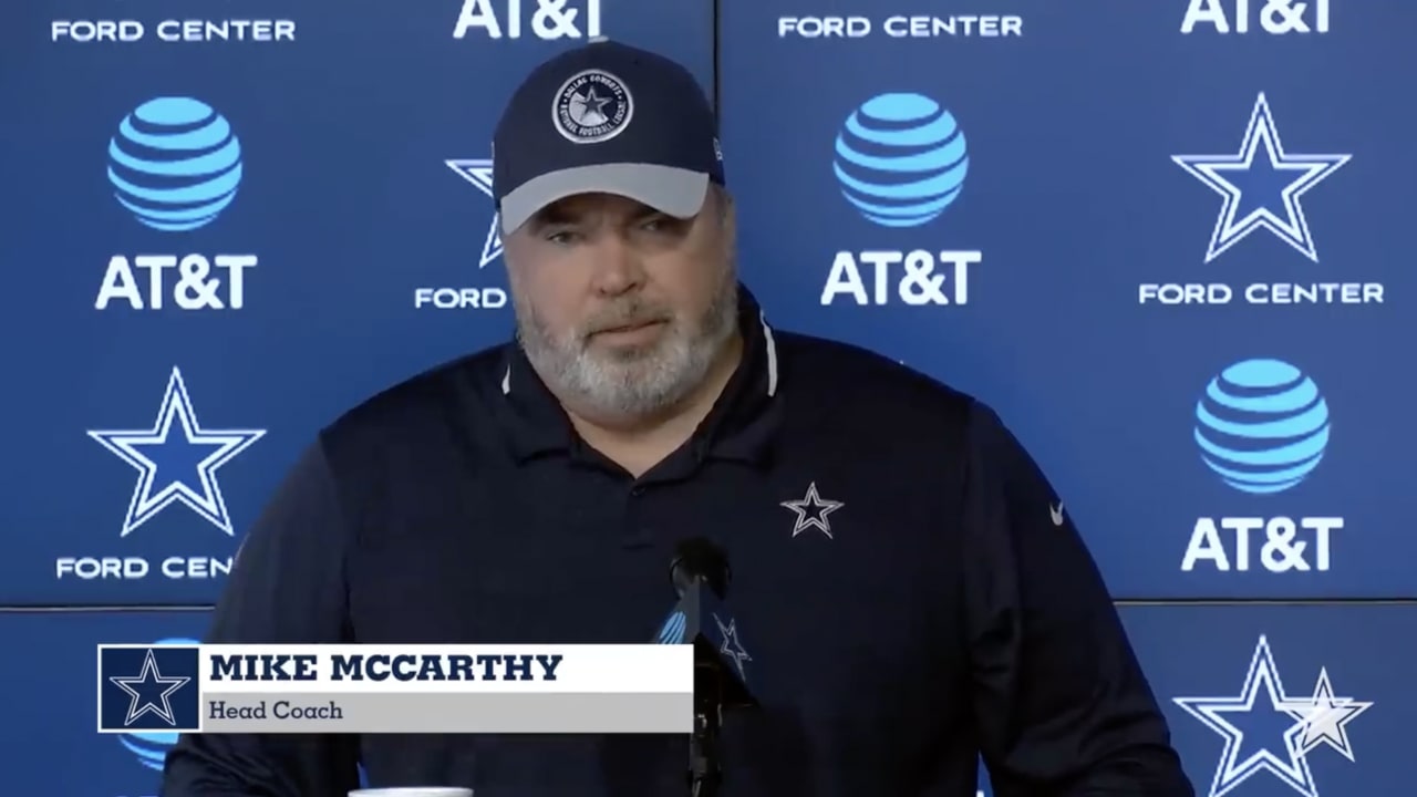 Dallas Cowboys' Mike McCarthy: 'You Live for This!' 49ers 'Not Just Another  Game' - FanNation Dallas Cowboys News, Analysis and More