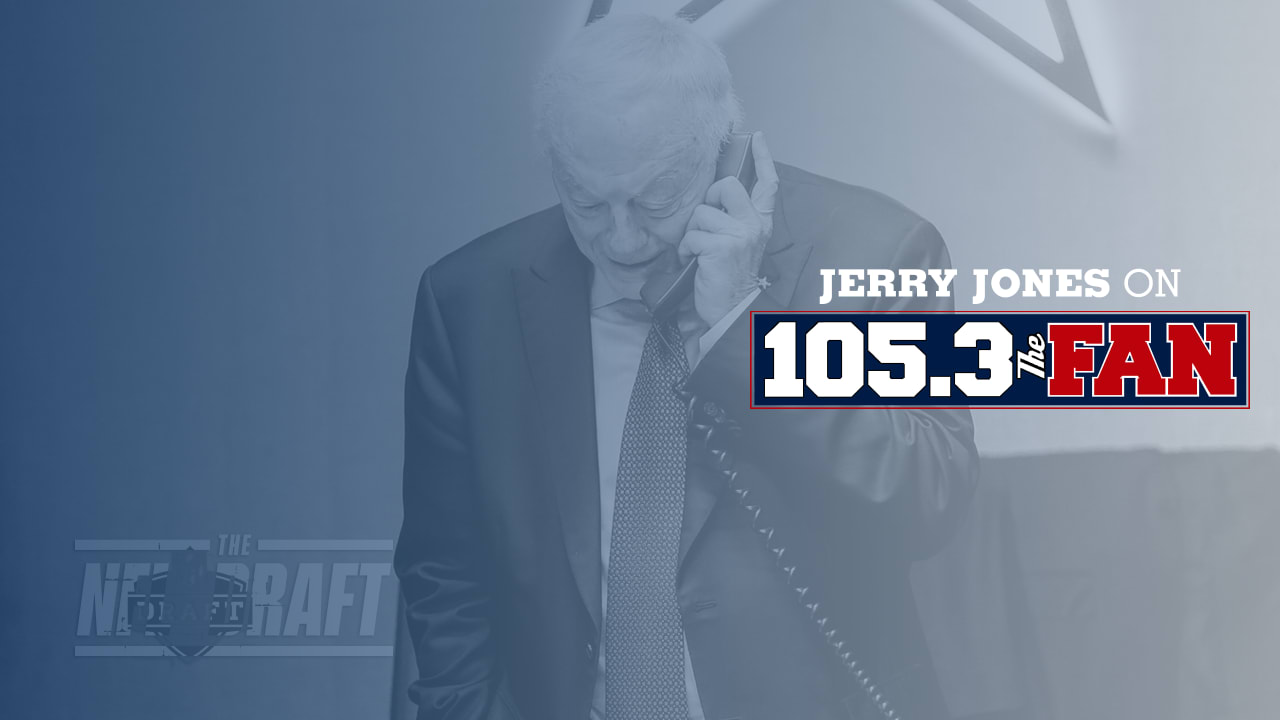 Jerry jones on 105 3 the fan 9 8 23