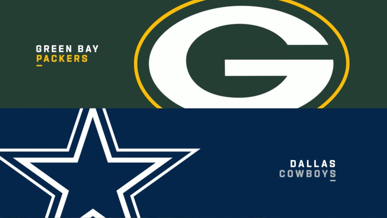 Cowboys vs Packers Logos