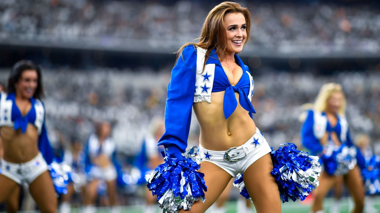 Dallas Cowboys Cheerleaders at football games