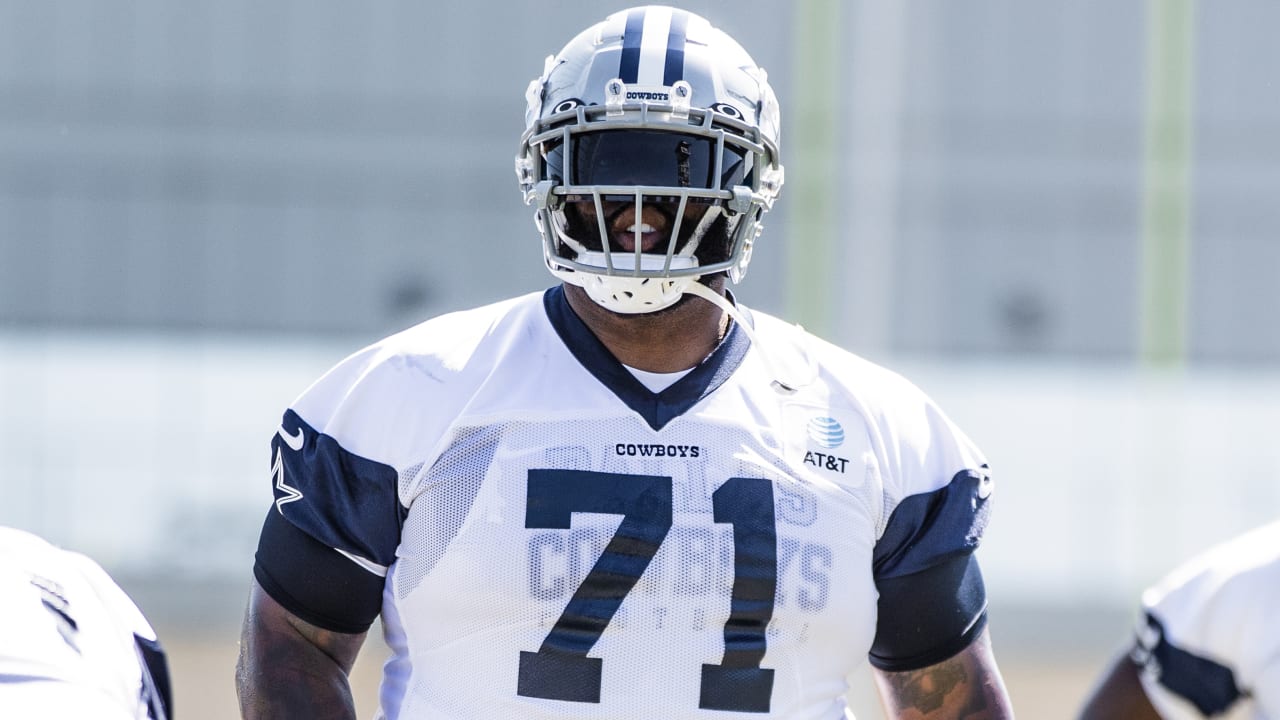 Dallas Cowboys offensive tackle Jason Peters (71) is seen after an NFL  football game against the Washington Commanders, Sunday, Oct. 2, 2022, in  Arlington, Texas. Dallas won 25-10. (AP Photo/Brandon Wade Stock Photo -  Alamy