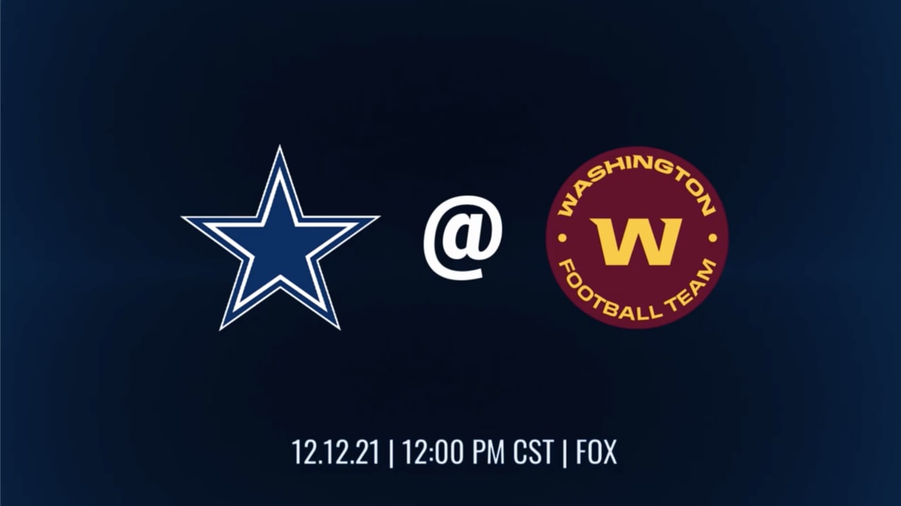 Cowboys vs. Washington Football Team