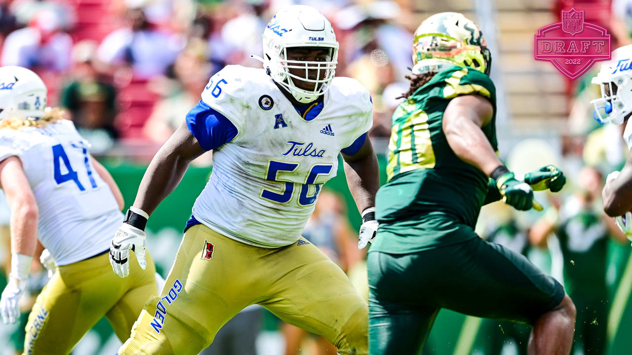 Tyler Smith goes to Dallas with 24th Pick in the 2022 NFL Draft - Tulsa