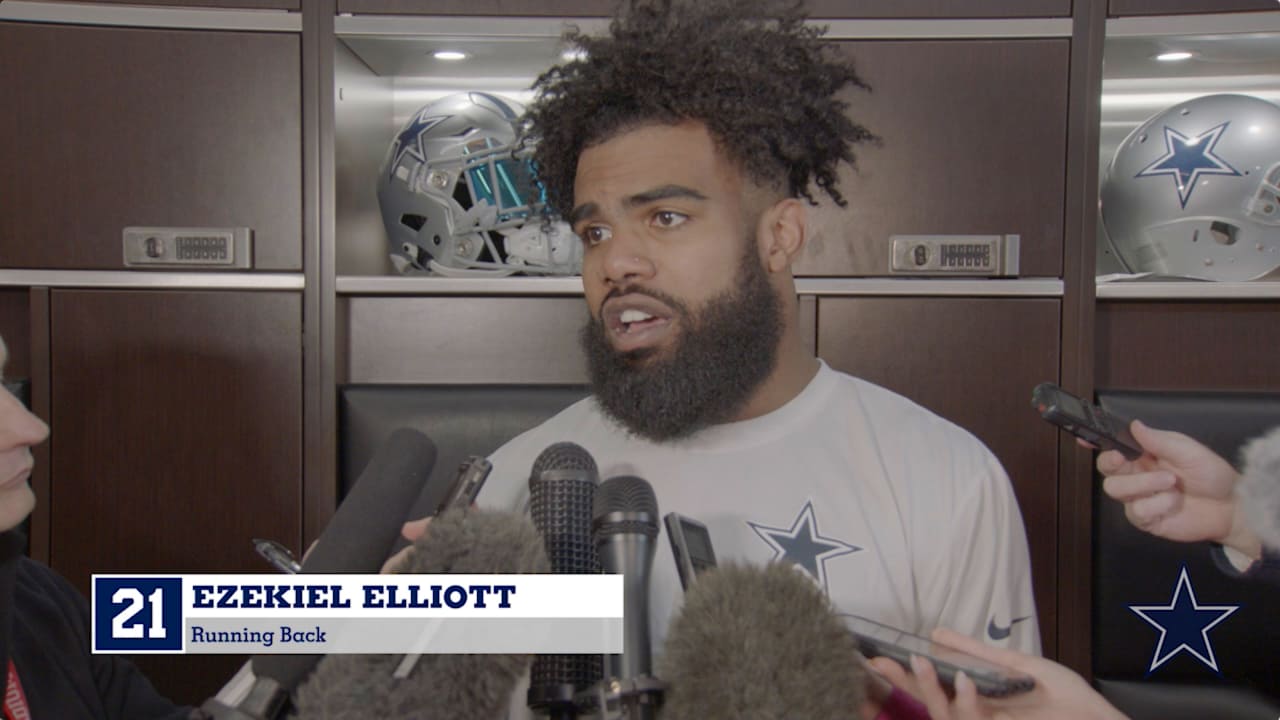 Ezekiel Elliott Appears To Accidentally Unveil Cowboys