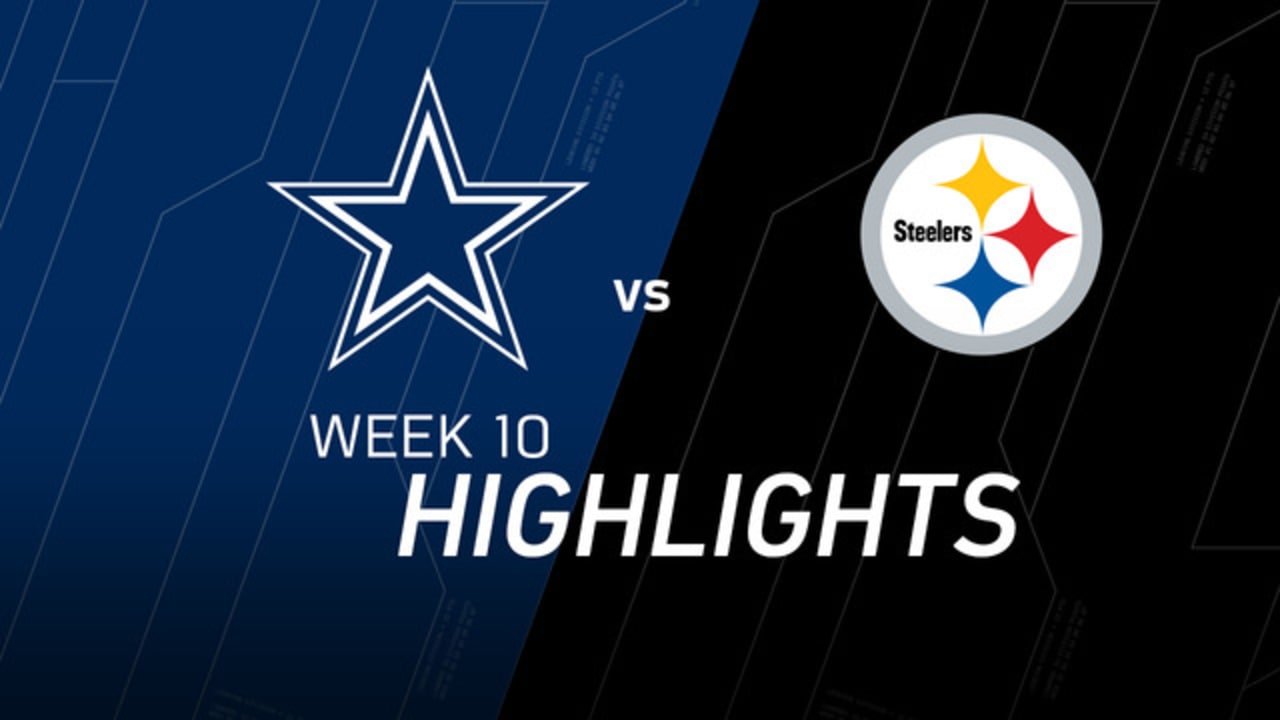 Touchdowns and Highlights: Cowboys 3-16 Steelers in 2021 Hall of